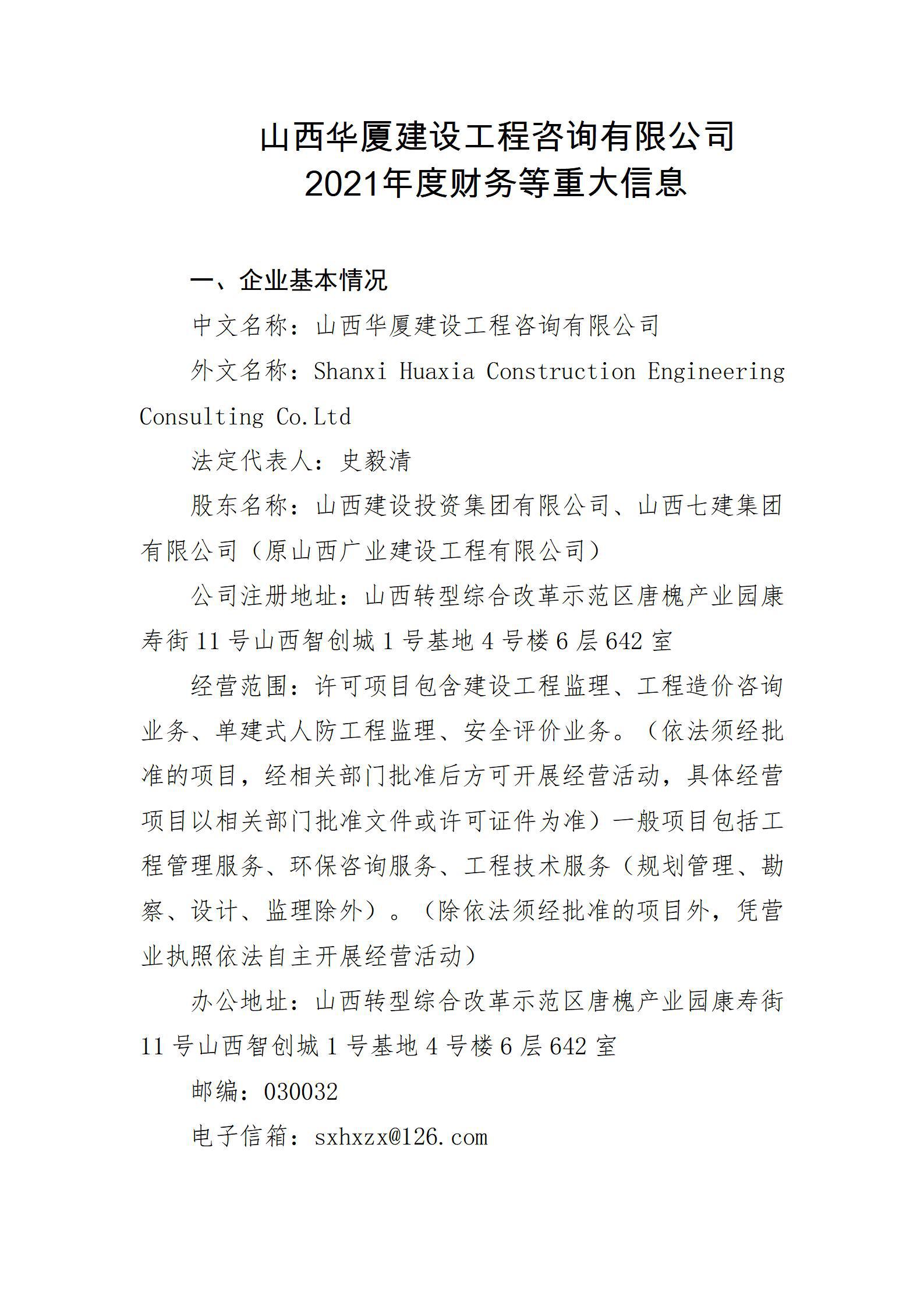 ɽ������������ʱ������ѯ���޹�˾2021��Ȳ�����ش���Ϣ